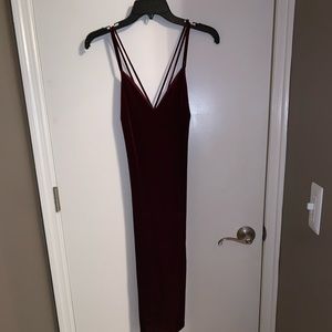 J LUXE LABE velvet dress